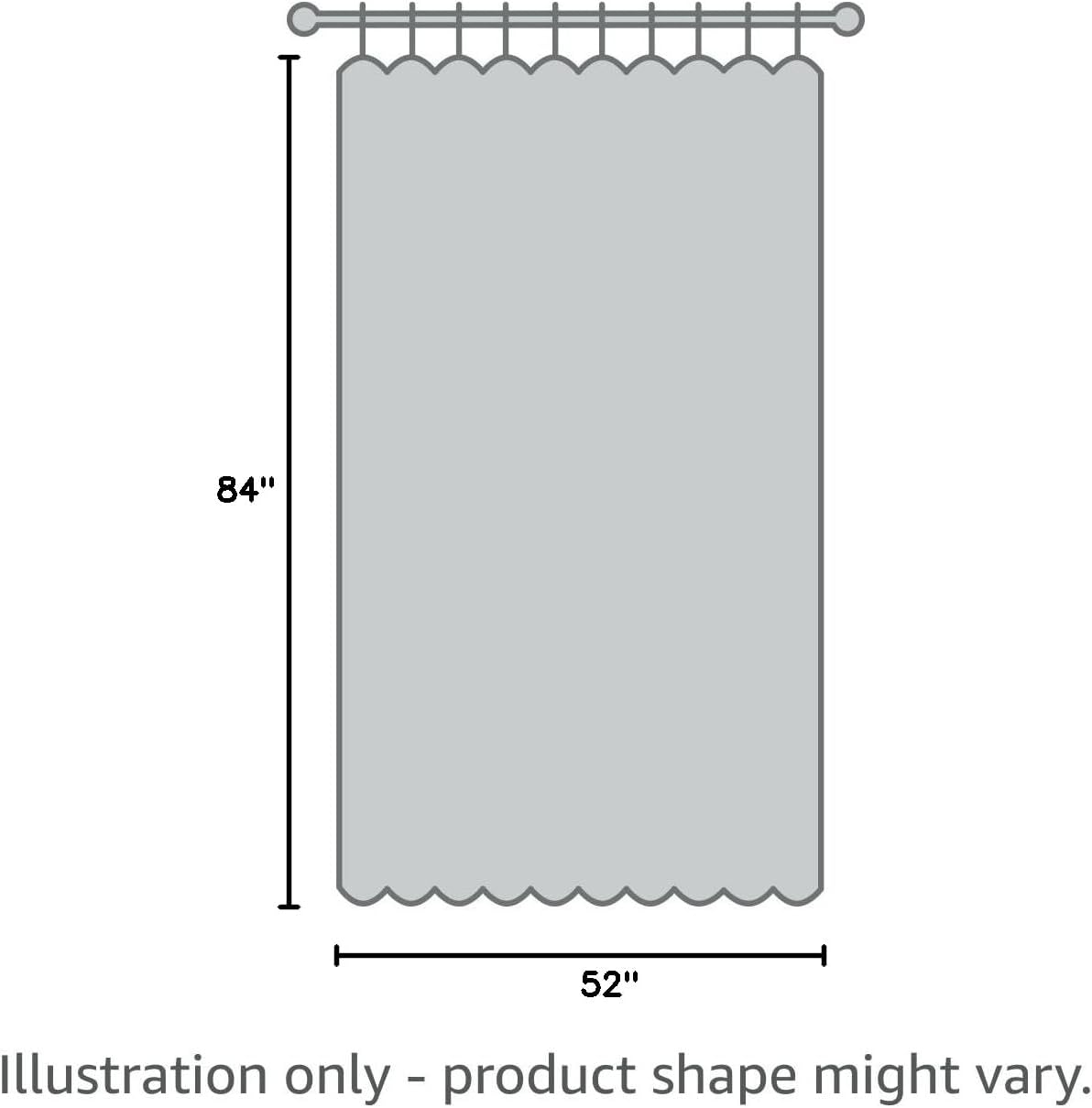 NICETOWN Greyish Green 100% Blackout Window Curtain Panels, Cold and Full Light Blocking Drapes with Black Liner for Nursery, 84 Inches Drop Thermal Insulated Draperies