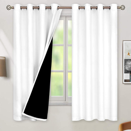 BGment Thermal Insulated 100% Blackout Curtains for Bedroom
